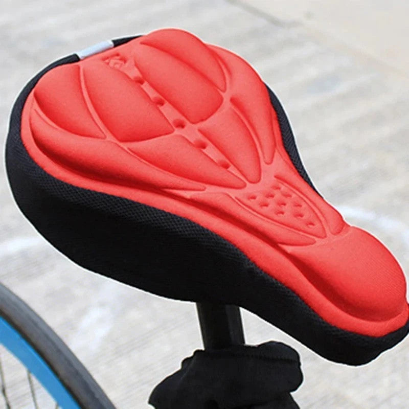Gel Bike Seat Cover Soft Silicone Saddle Cushion for Cycling Comfort