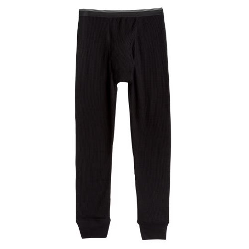 Men's Thermal Bottoms Ankle Length Warm Pants for Cold Weather