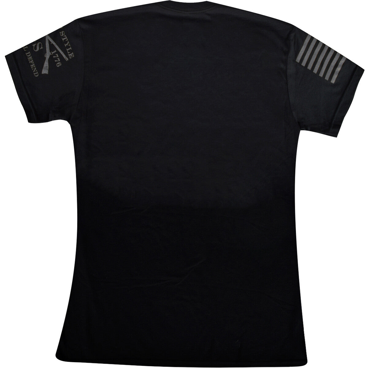 Men's Soldier's Cross T-Shirt Black - Patriotic American Apparel