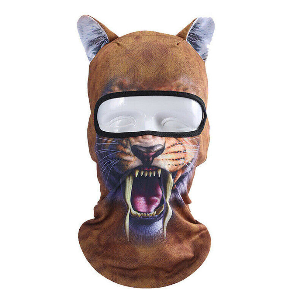 Full Face Mask Balaclava with Animal Ears for Outdoor Activities