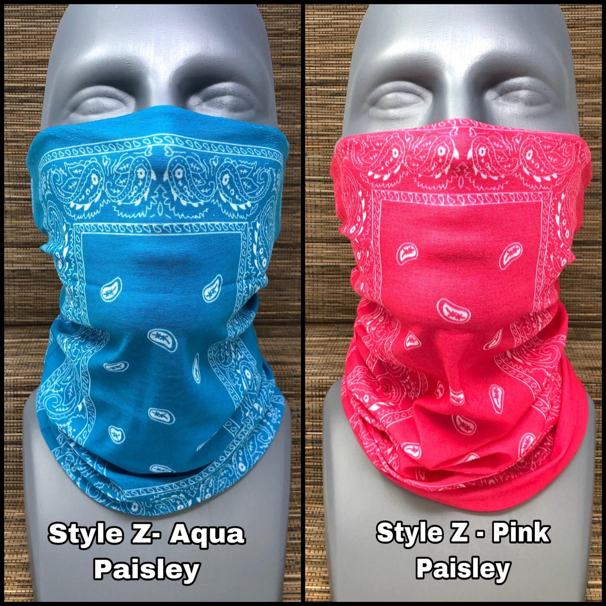 Unisex Multi-Functional Face Mask Gaiter Balaclava Neck Cover for Motorcycle & Outdoors