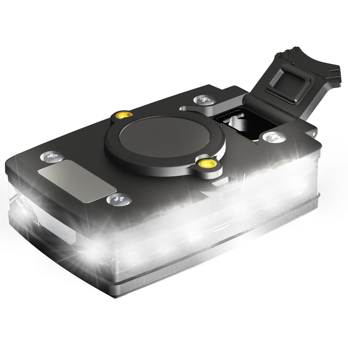 Wearable Safety Light with Long Range Visibility and Rechargeable Battery