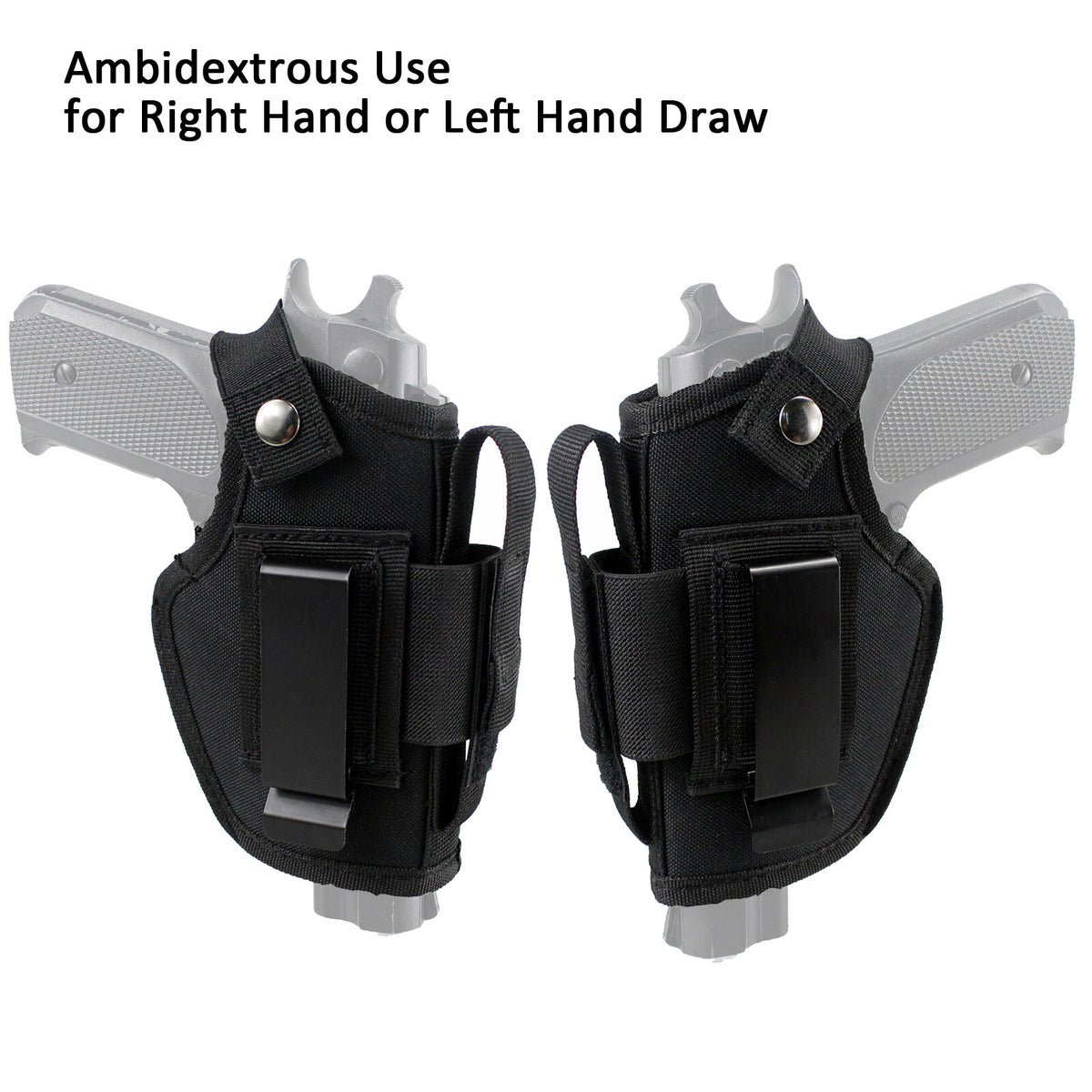 Vehicle Mount Car Truck Holster with Concealed Carry & Adjustable Straps