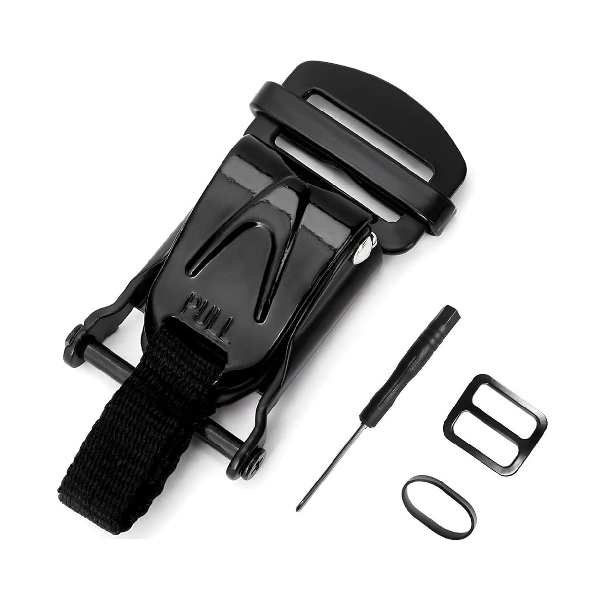 Motorcycle Helmet Quick Release Buckle Kit Lock - Chin Safety Secure