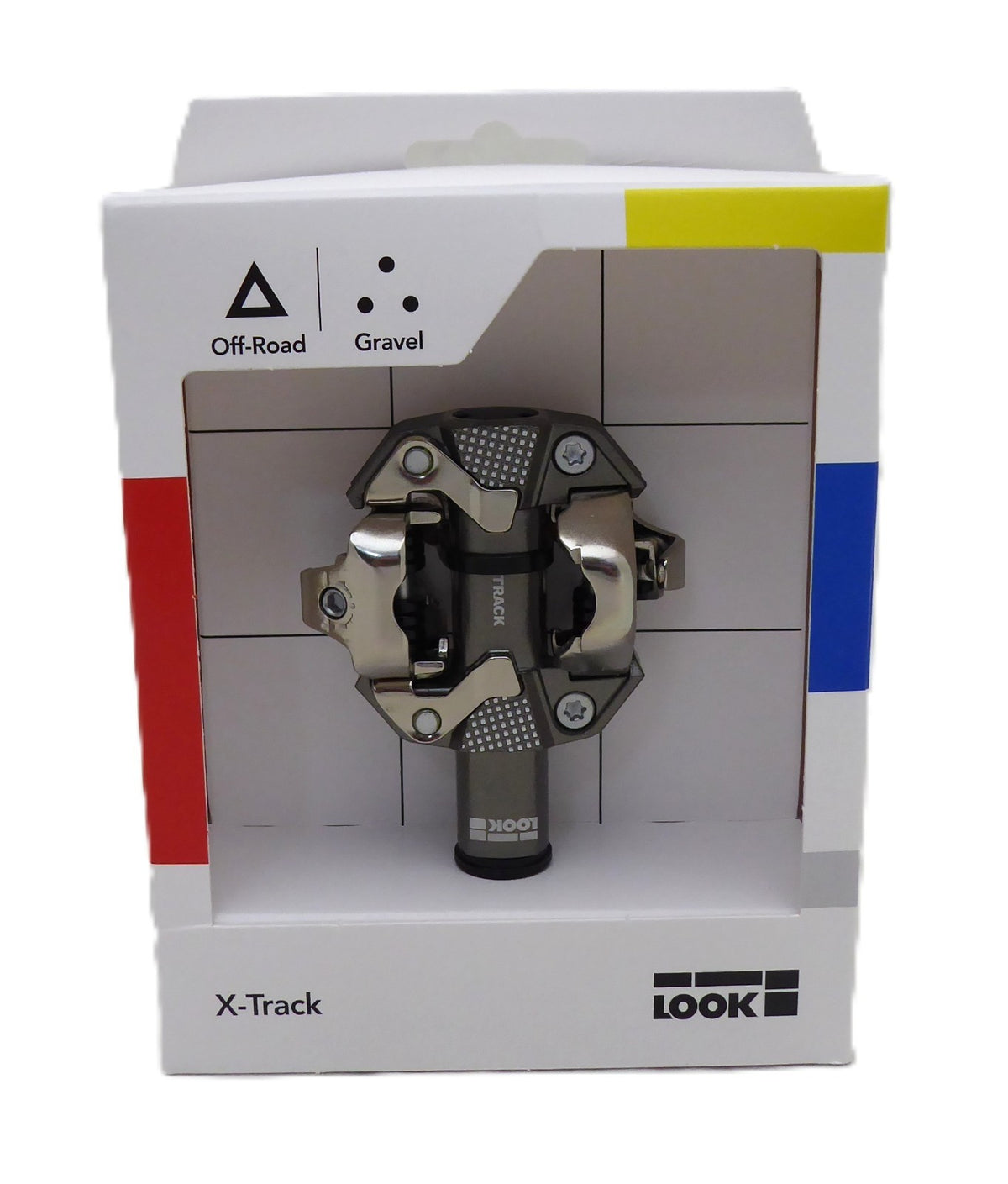 X-Track Clipless Pedals - Dual Sided, Chromoly, 9/16 Inch, Gravel Cycling