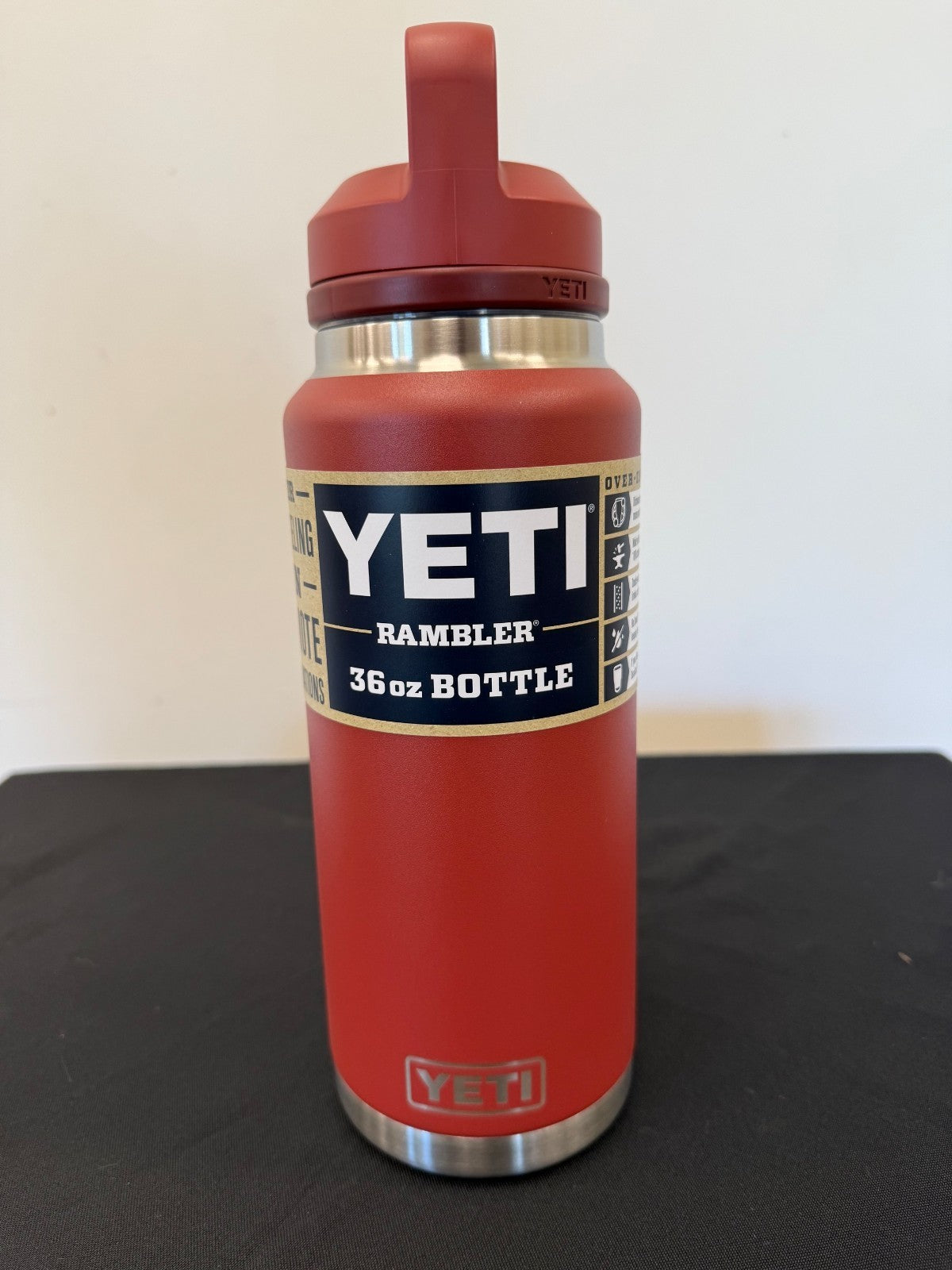 36oz Insulated Water Bottle with Wide Mouth and TripleHaul Handle