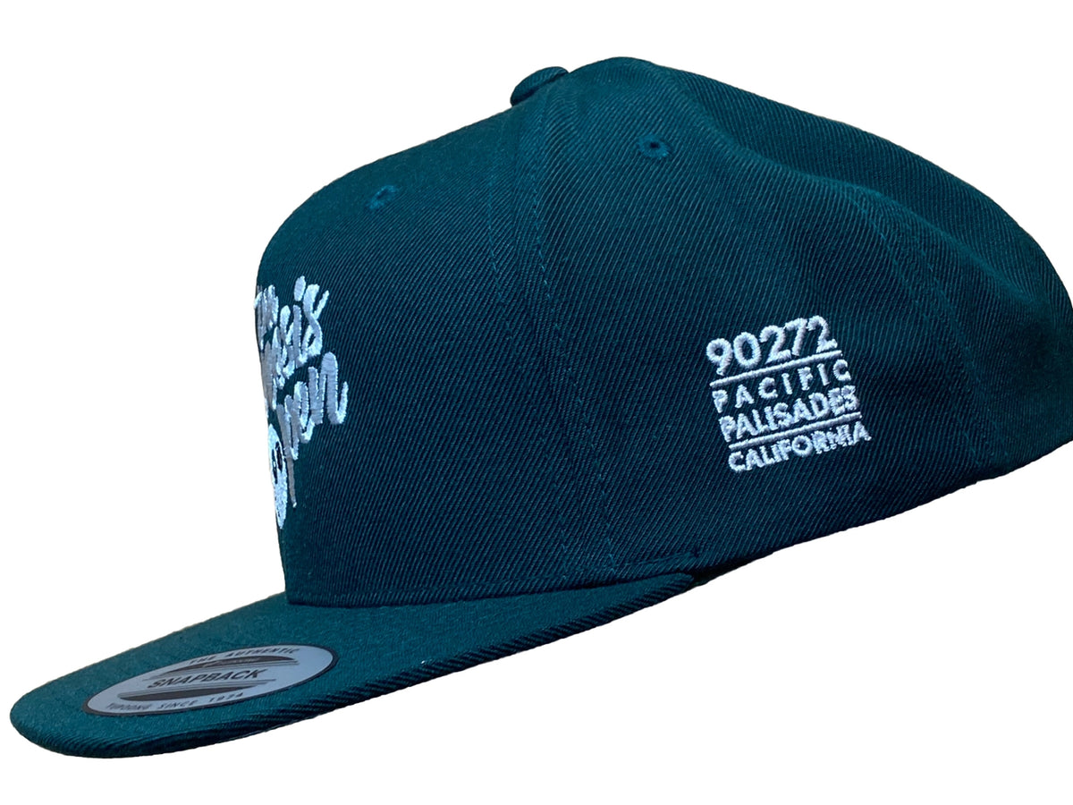 Golf Hat with Tags - Green Pacific Palisades Riviera Tournament Cap