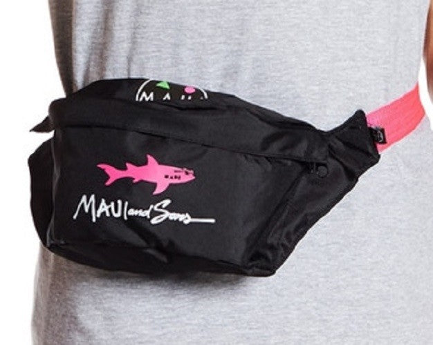 Unisex Nylon Fanny Pack Waist Bag Belt Bag with Adjustable Strap