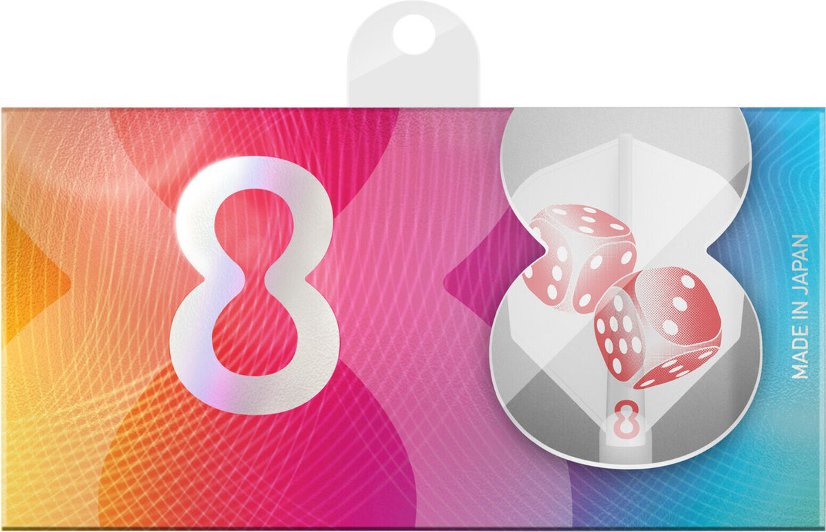 Dart Flights Target 8 Flight Danny Baggish Shape No. 6 – 3 Pack