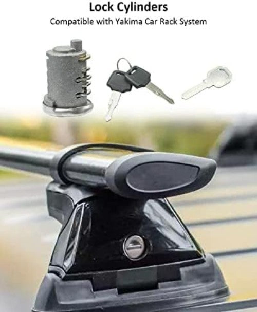 4 Pack Yakima SKS Lock Cores for Roof Racks Security & Easy Install
