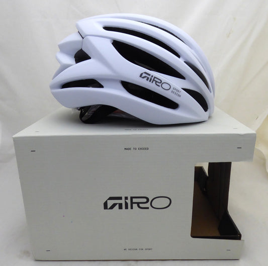 Cycling Helmet Giro Syntax MIPS Matte White Medium - Lightweight Safety Gear