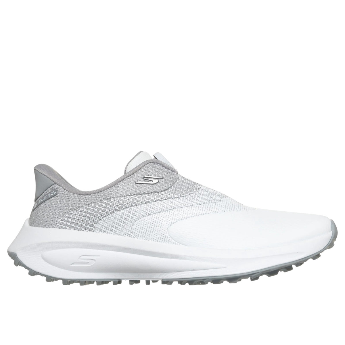 Men's Spikeless Golf Shoes - White Fresh Foam ROAV V2 for Comfort and Traction