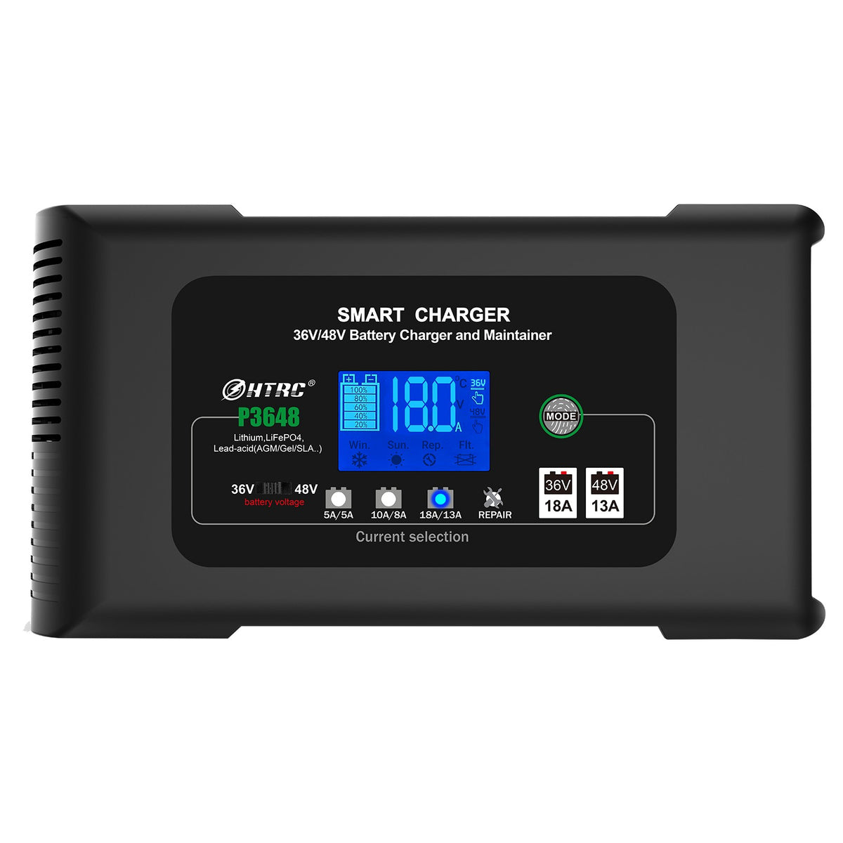 48V 13A Golf Cart Battery Charger for Yamaha G29 - Fast, Intelligent Power Supply