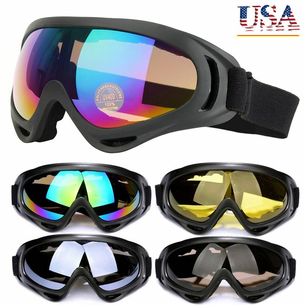 Winter Ski & Snowboard Goggles Anti-Fog UV Protection Unisex