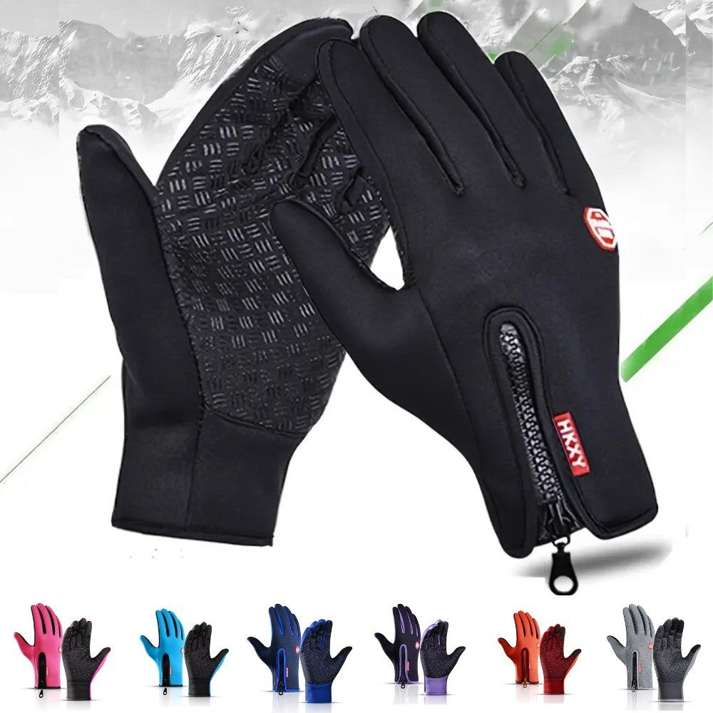 Winter Touchscreen Gloves Men Women Windproof Thermal Cycling Driving
