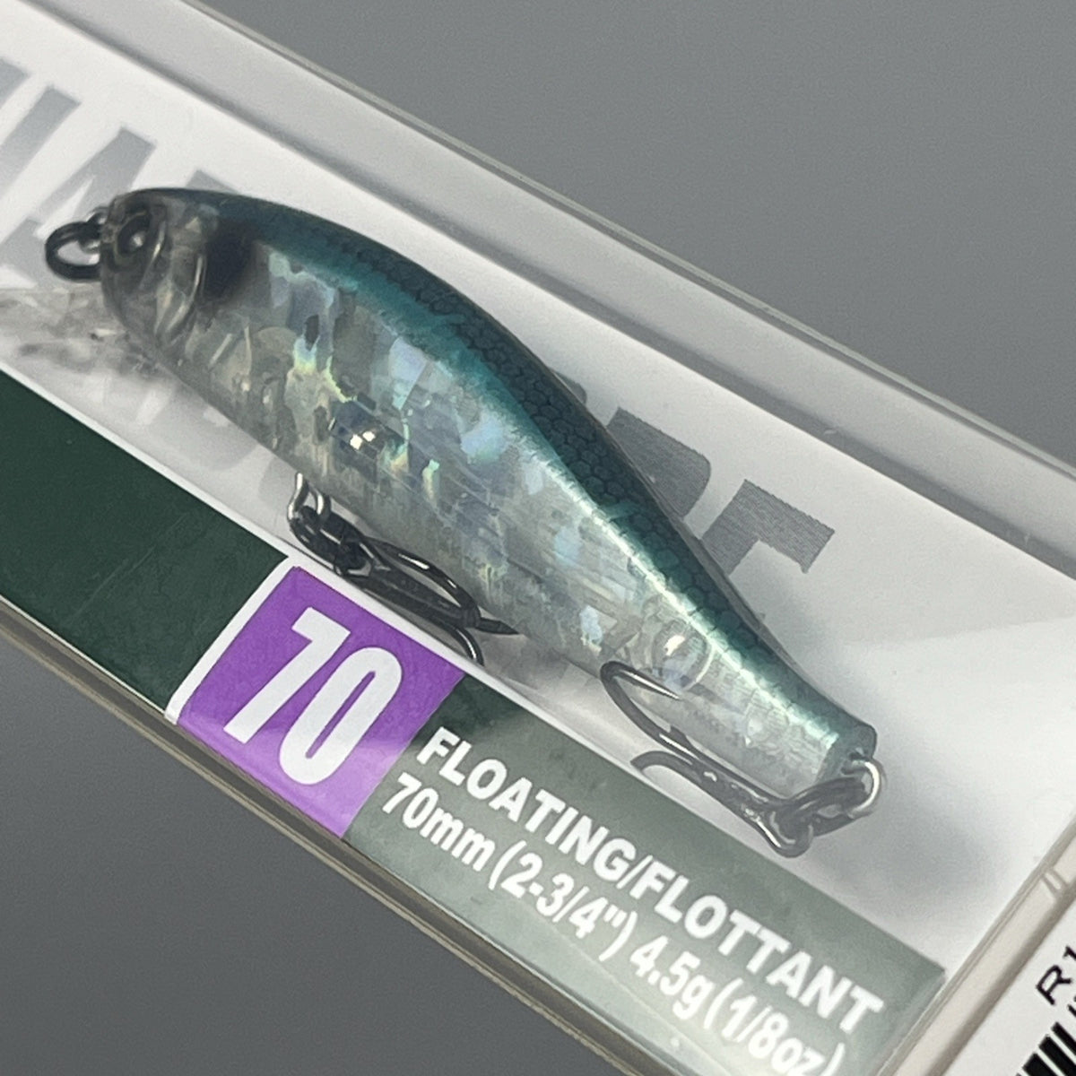 Floating Fishing Lure 70mm Minnow Flat 70F R1357-GSSH