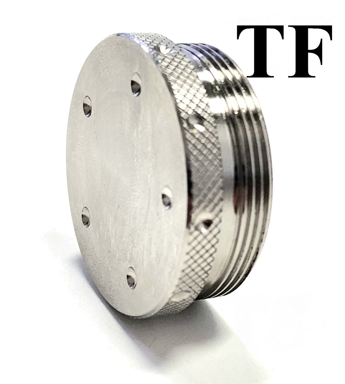 D and C Cell End Caps - Aluminum & Titanium Flashlight Parts