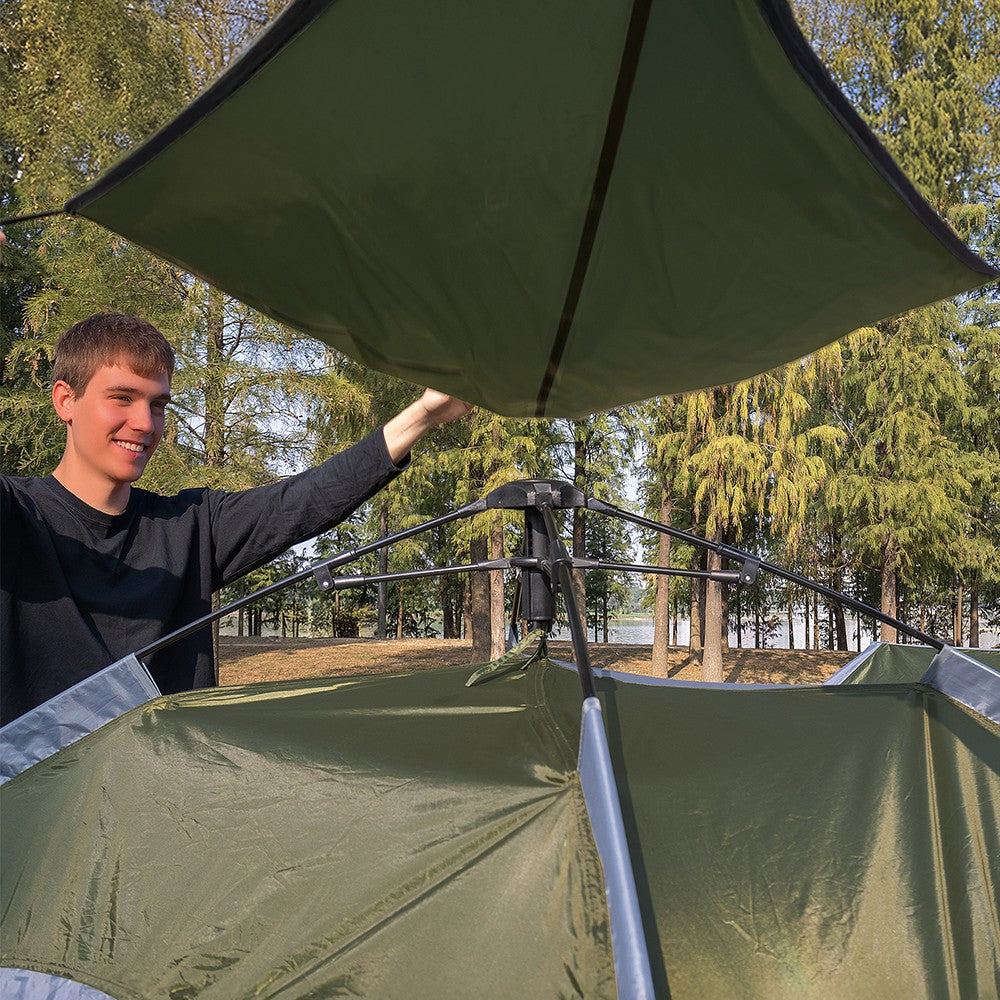 Automatic Waterproof Camping Tent for 3-4 People with Portable Design