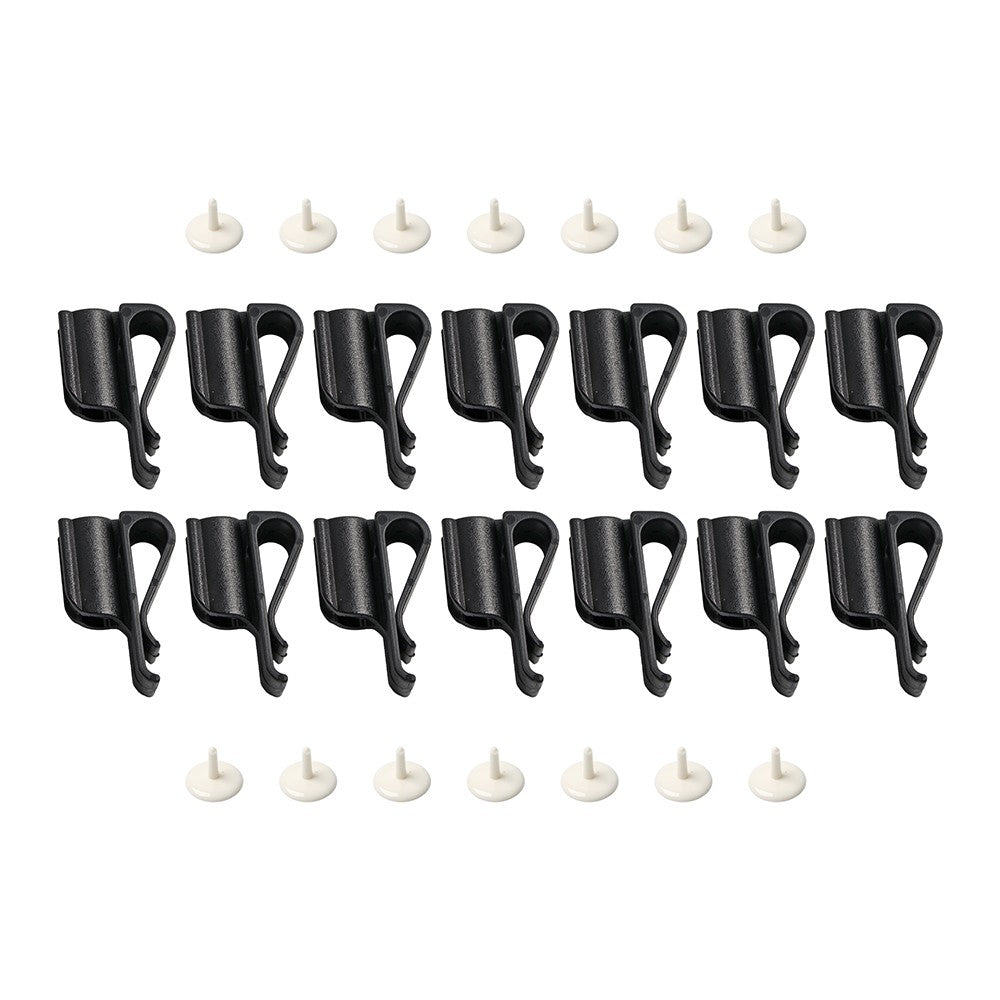 14-Pack Golf Club Organizer Clips Putter Bag Holder Iron Driver Protector