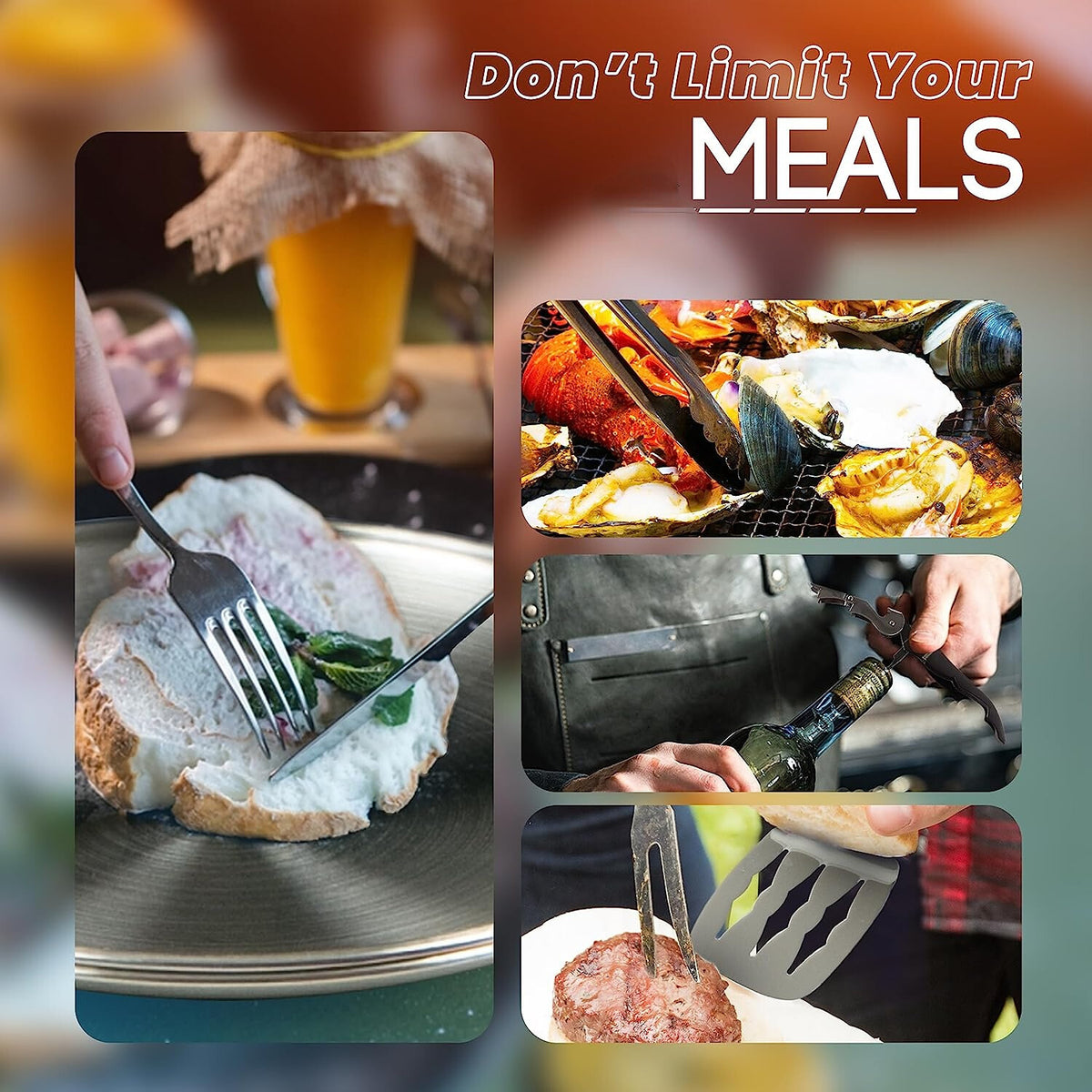 Portable Camping Cookware Set for Outdoor Cooking & Picnics