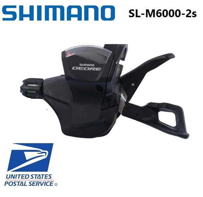 Shimano Deore M6000 2/3-Speed Left Shifter for Mountain Bikes