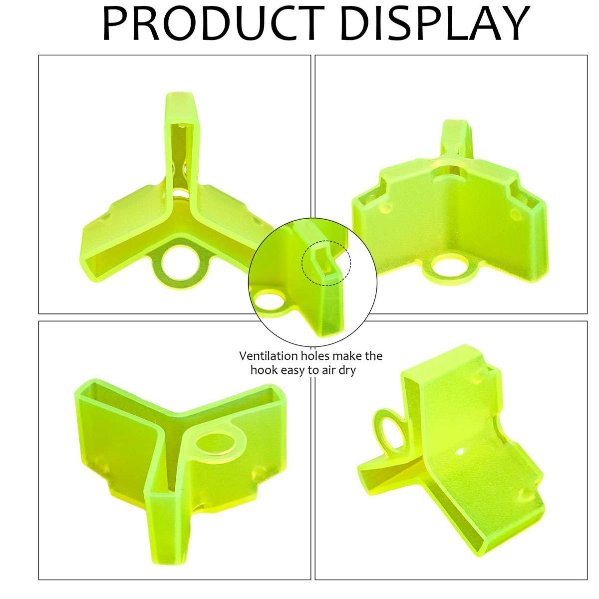 100pcs Fishing Hook Protector Covers Assorted Sizes Treble Hook Sheaths