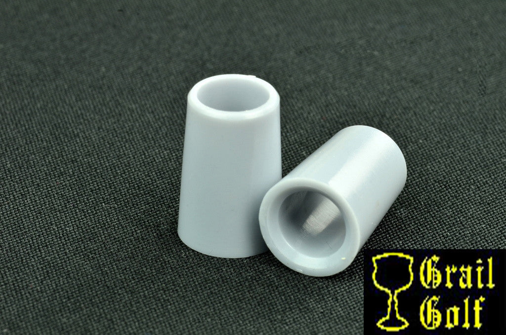 Golf Ferrules Super Premium Grey Taper Tip Iron Ferrules .540 Outer Diameter