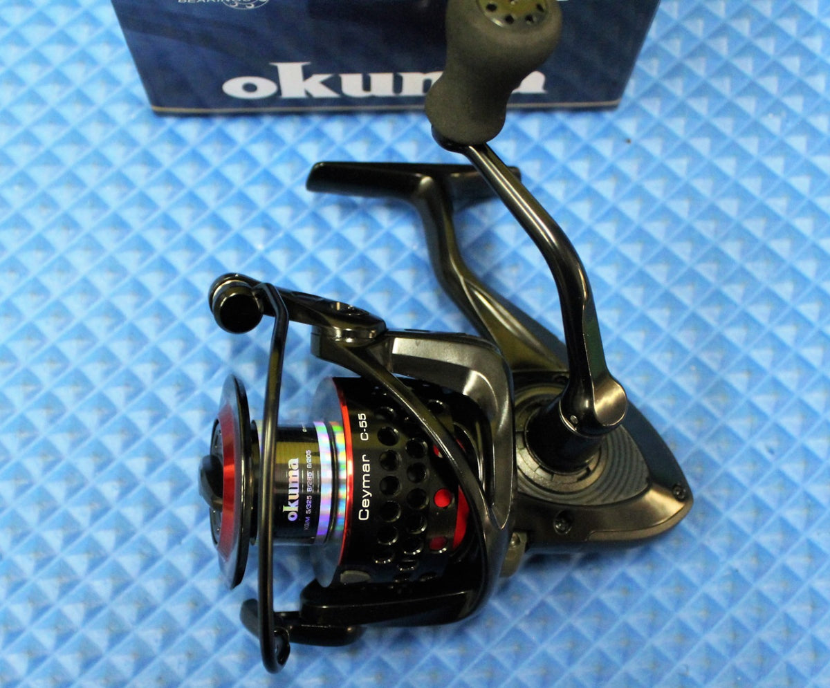 Lightweight Spinning Reel for Freshwater & Saltwater Fishing - Multiple Sizes
