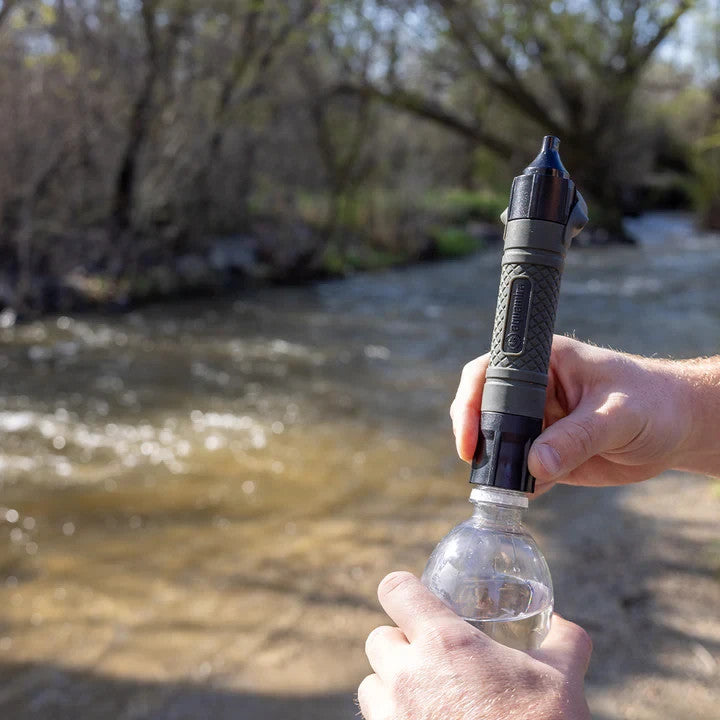 Emergency Water Filter Straw for Survival - Up to 300 Gallons, Portable & BPA-Free