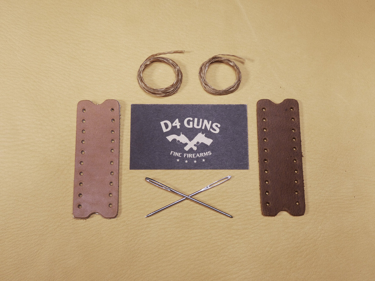 Leather Lever Wrap Kit for Lever-Action Rifles & Shotguns - 2 Pack