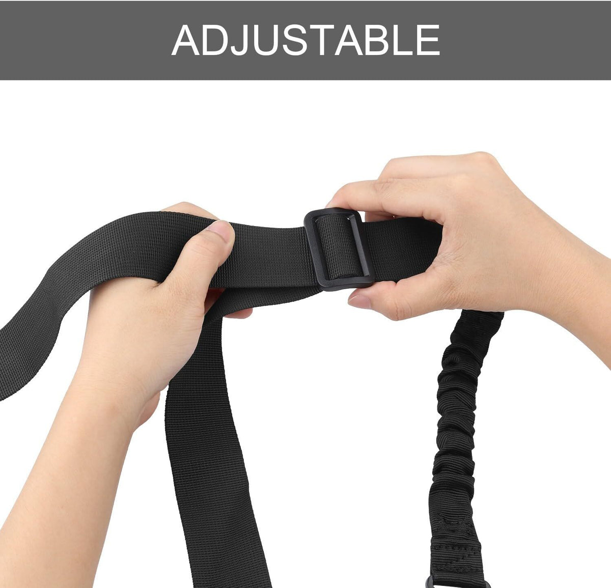 Tactical Two-Point Rifle Sling with Quick Detach Nylon Strap for Outdoor Shooting