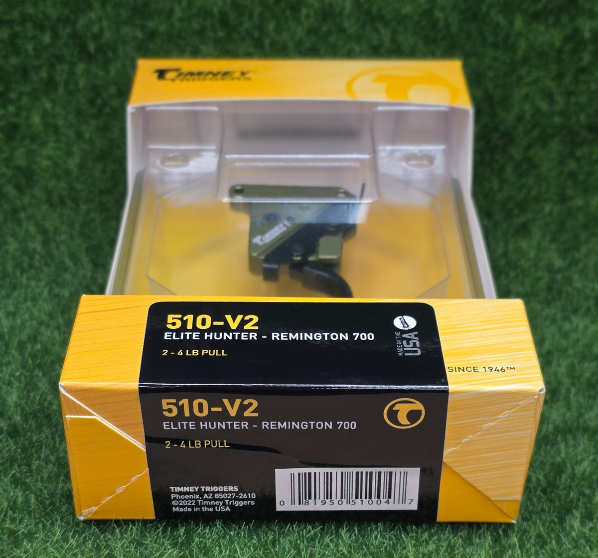 Remington 700 Drop-In Curved Trigger - Adjustable Precision Rifle Trigger