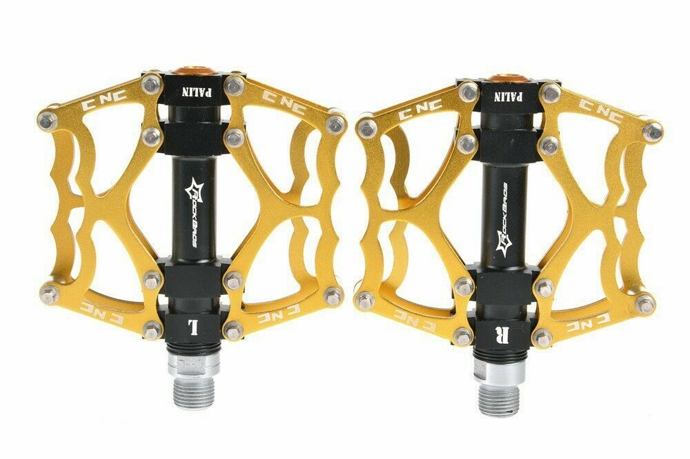 Mountain Bike Pedals Aluminum Alloy Sealed Bearing 9/16" - Durable MTB Pedals