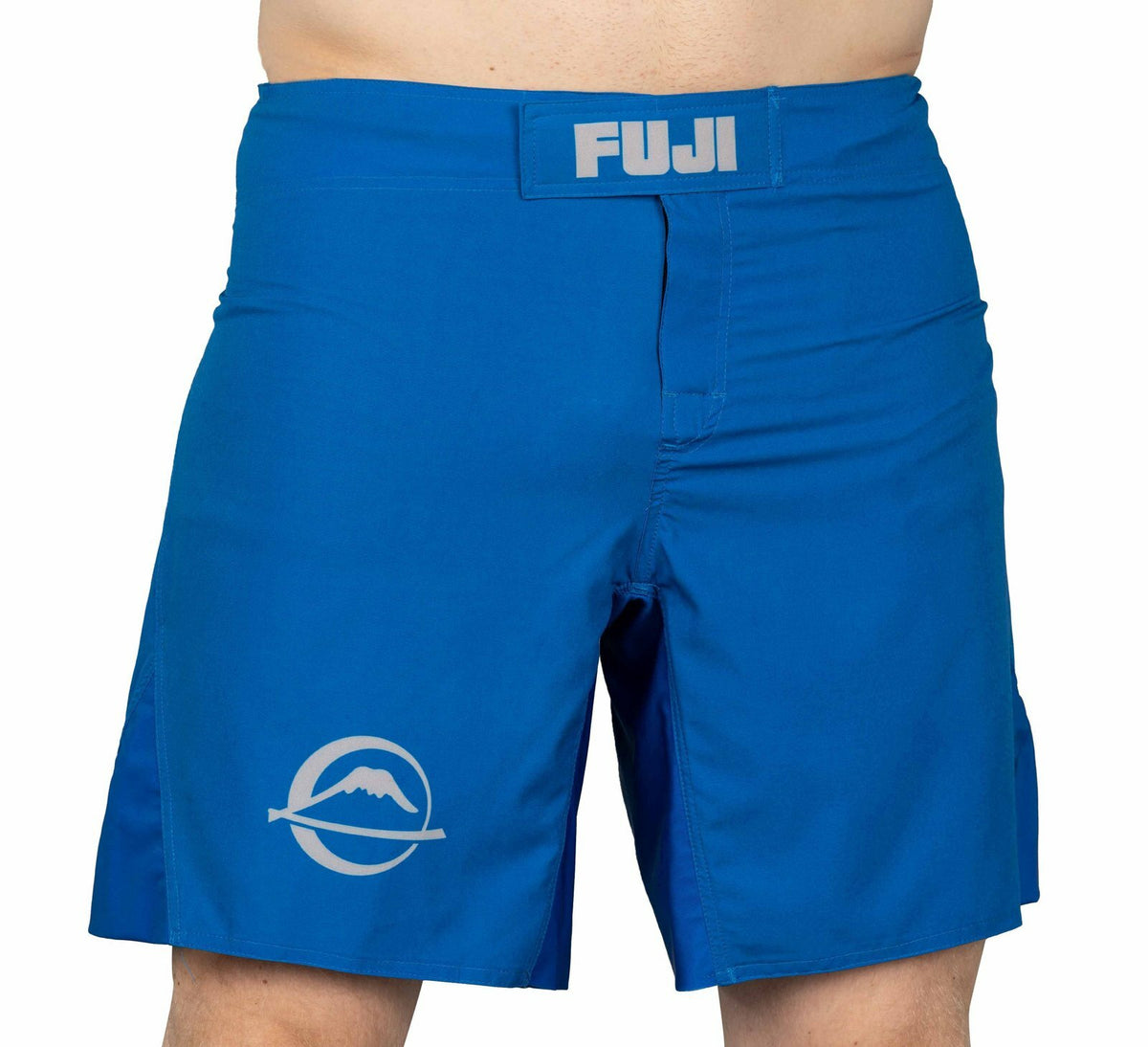 Grappling Fight Board Shorts for MMA & BJJ - Blue, No Gi Competition Gear