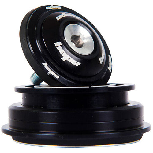 Tapered Bicycle Headset 44mm Top / 56mm Bottom 1-1/8" & 1.5" - Black