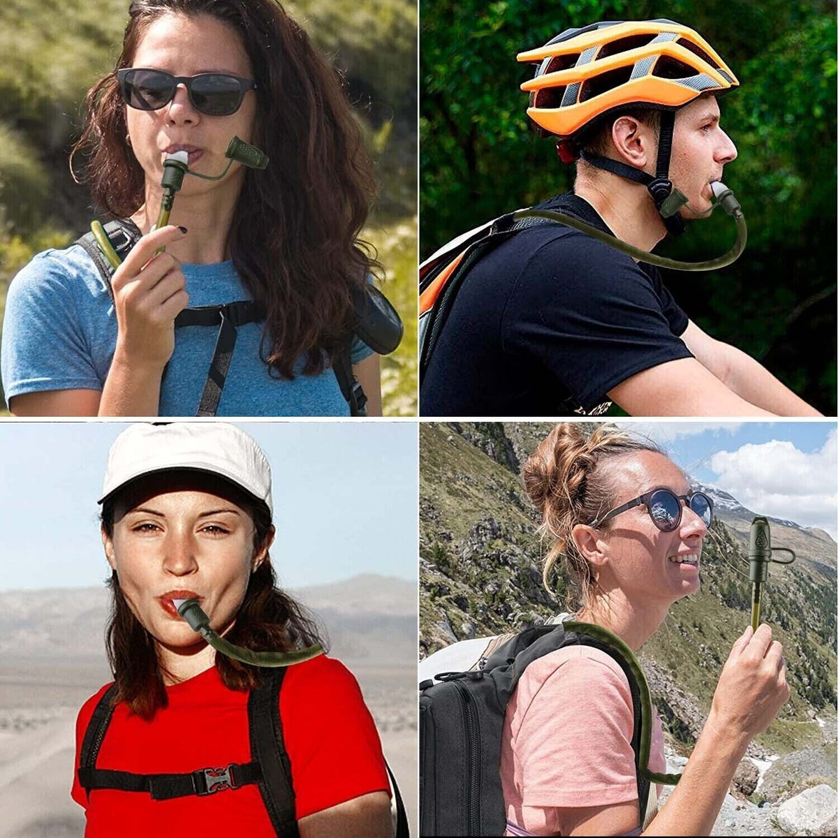 3L Outdoor Hydration Water Bladder Bag for Hiking Camping Trekking