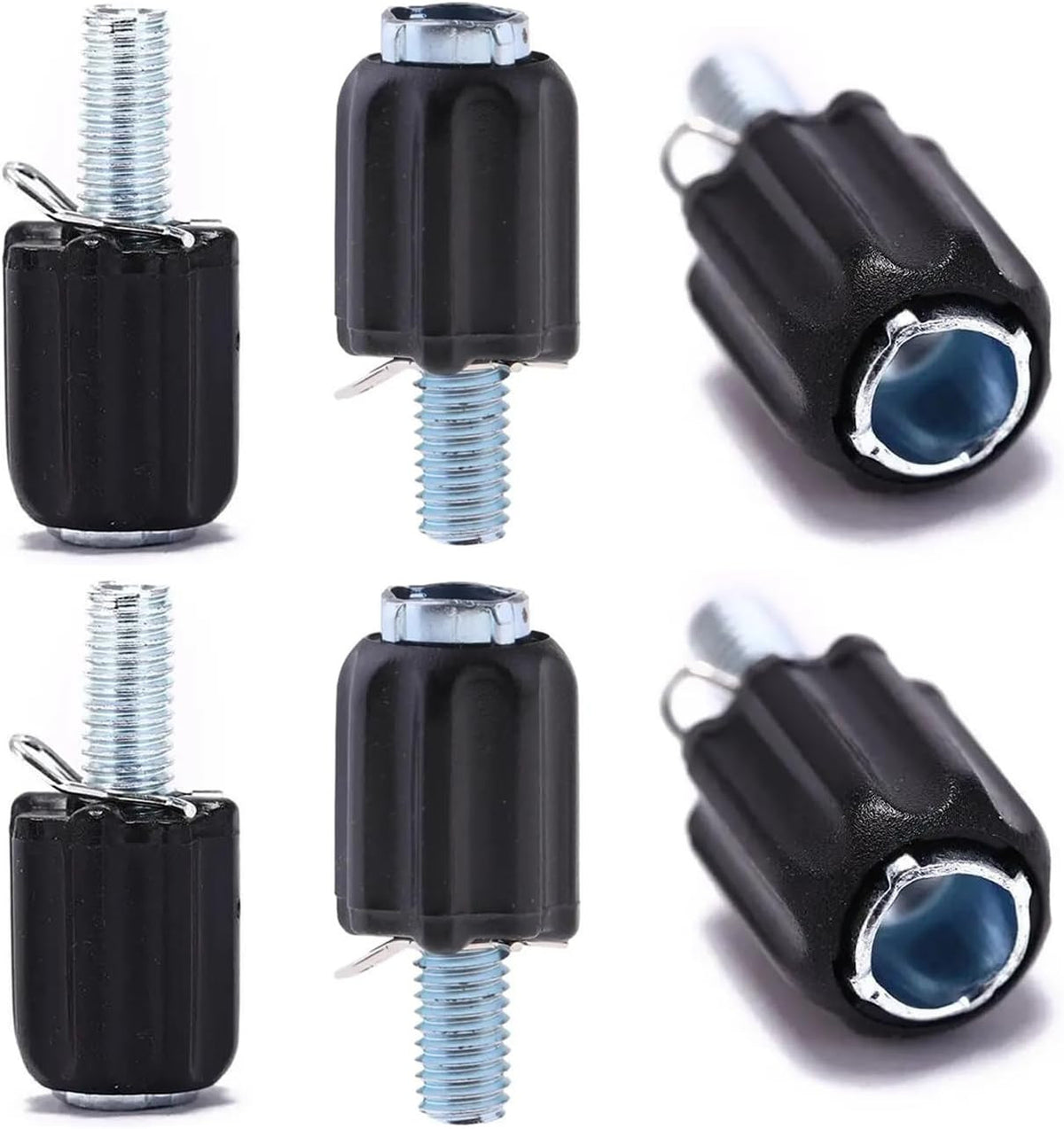 6 Pack M5 Bicycle Derailleur Shift Cable Barrel Adjusters Replacement Parts