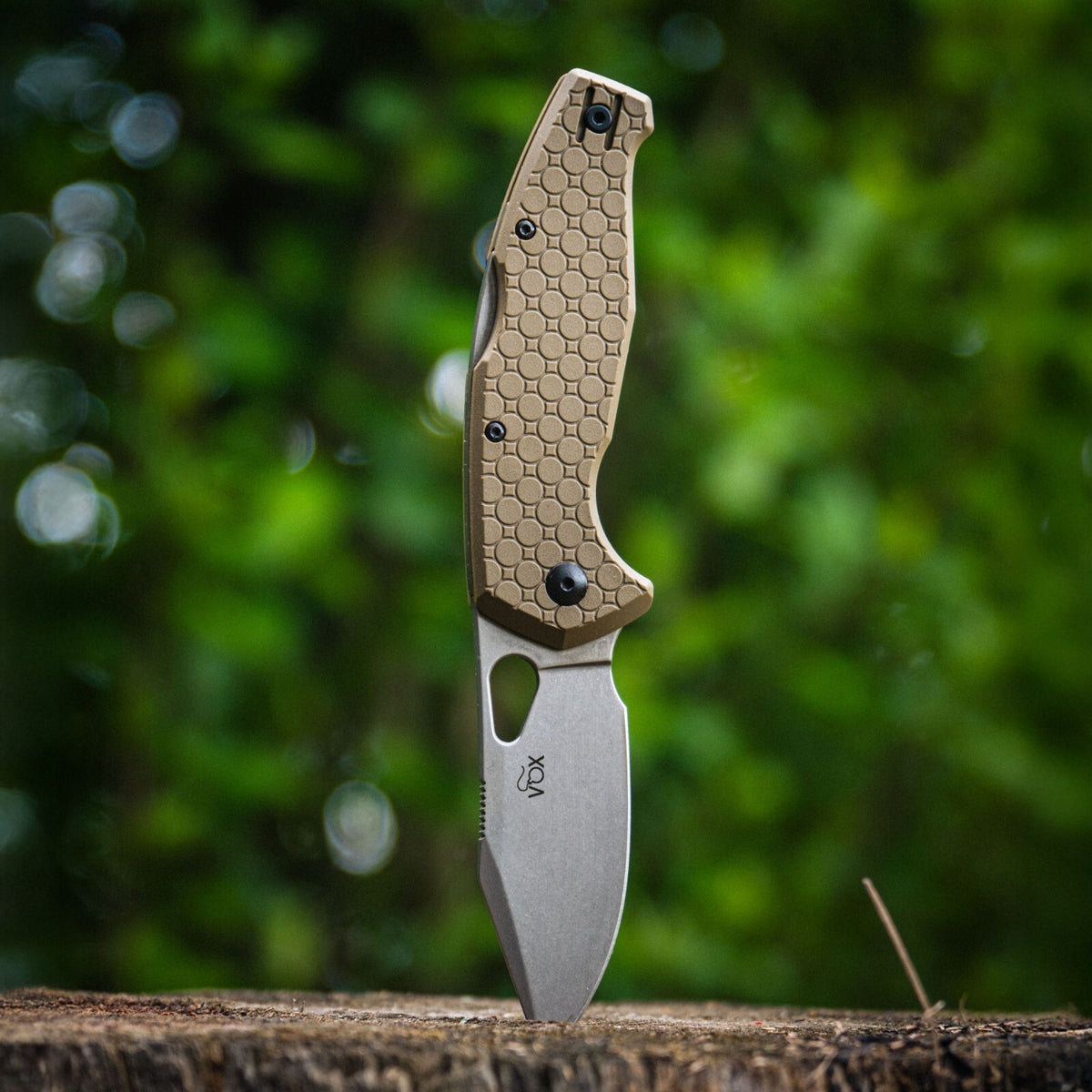Jesper Voxnaes Folding Knife 3.25 Inch Stainless Steel Blade Pocket Clip