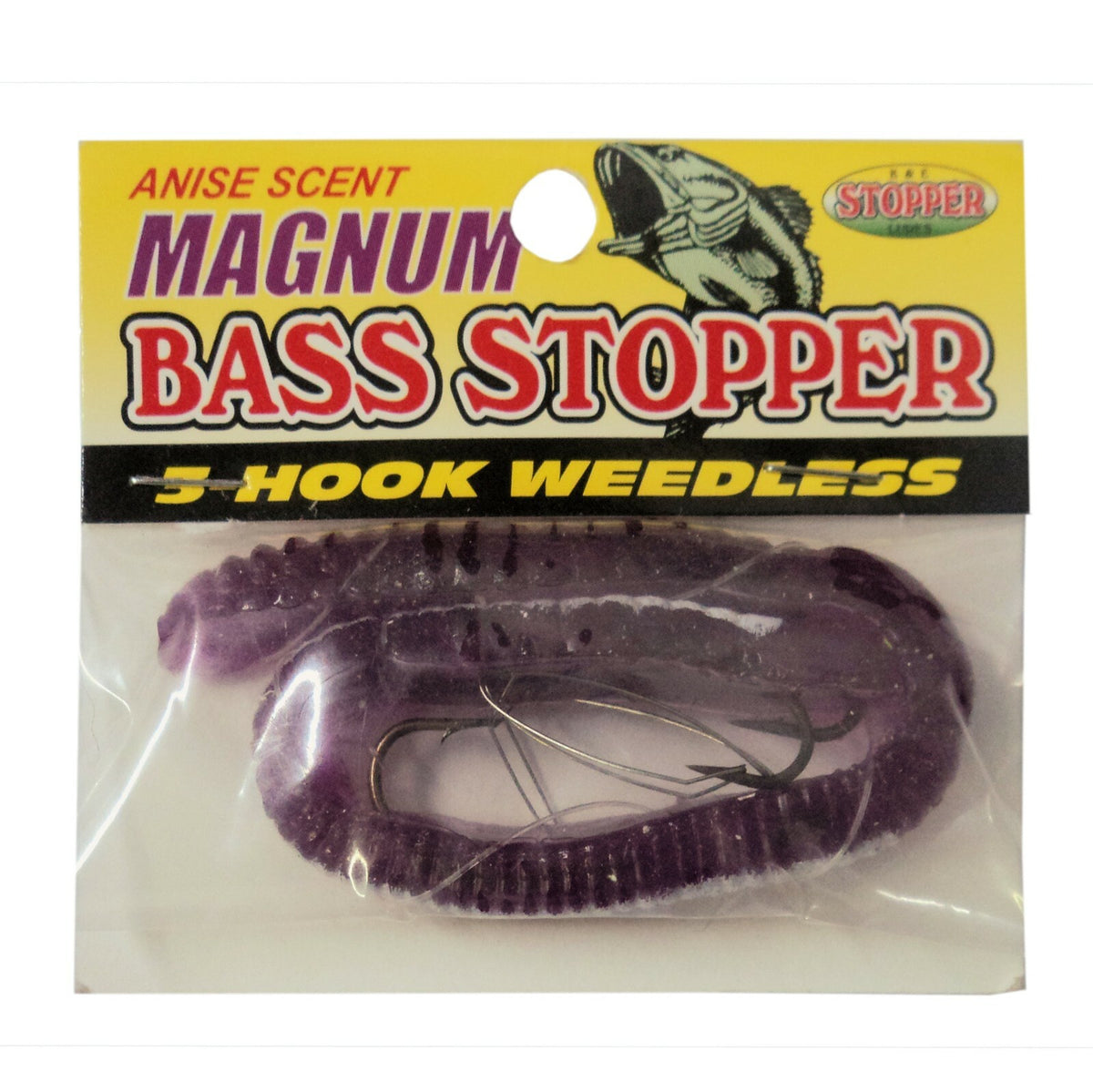 Fishing Worm Rig Set - Weedless 6-Inch Bass Lure Multiple Colors