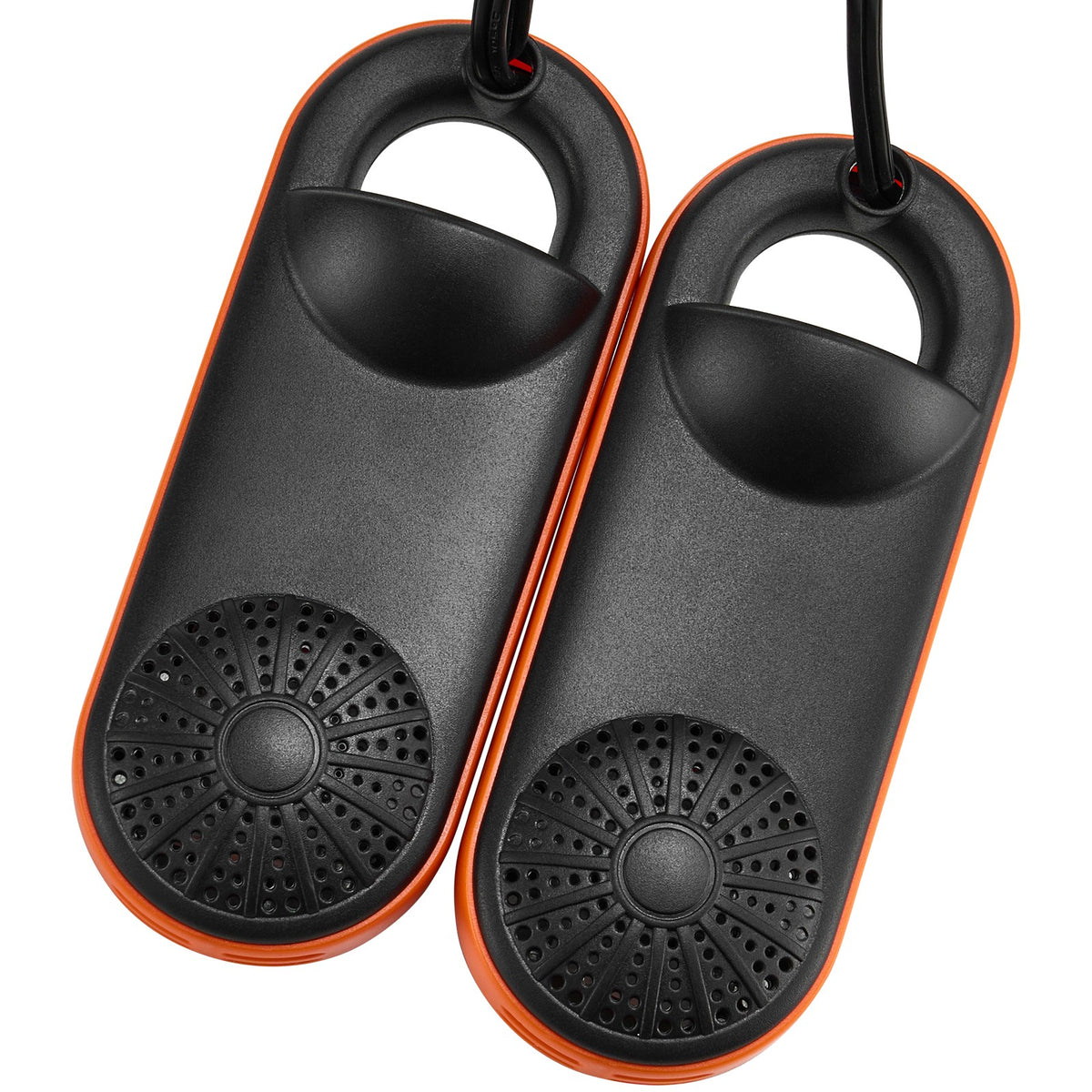 Portable Shoe Dryer Boot Dryer with Quick & Even Drying - Black & Orange