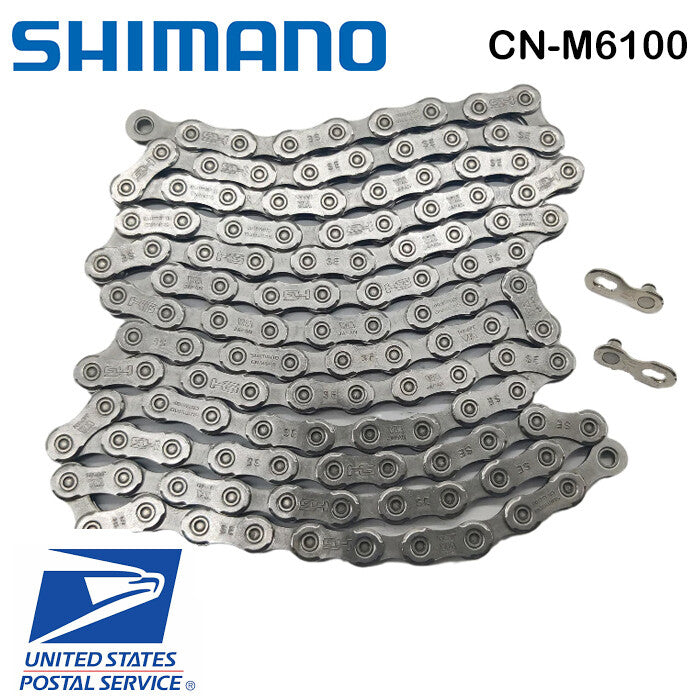 12-Speed Bicycle Chain 118 Links for MTB & E-Bike Deore CN M6100