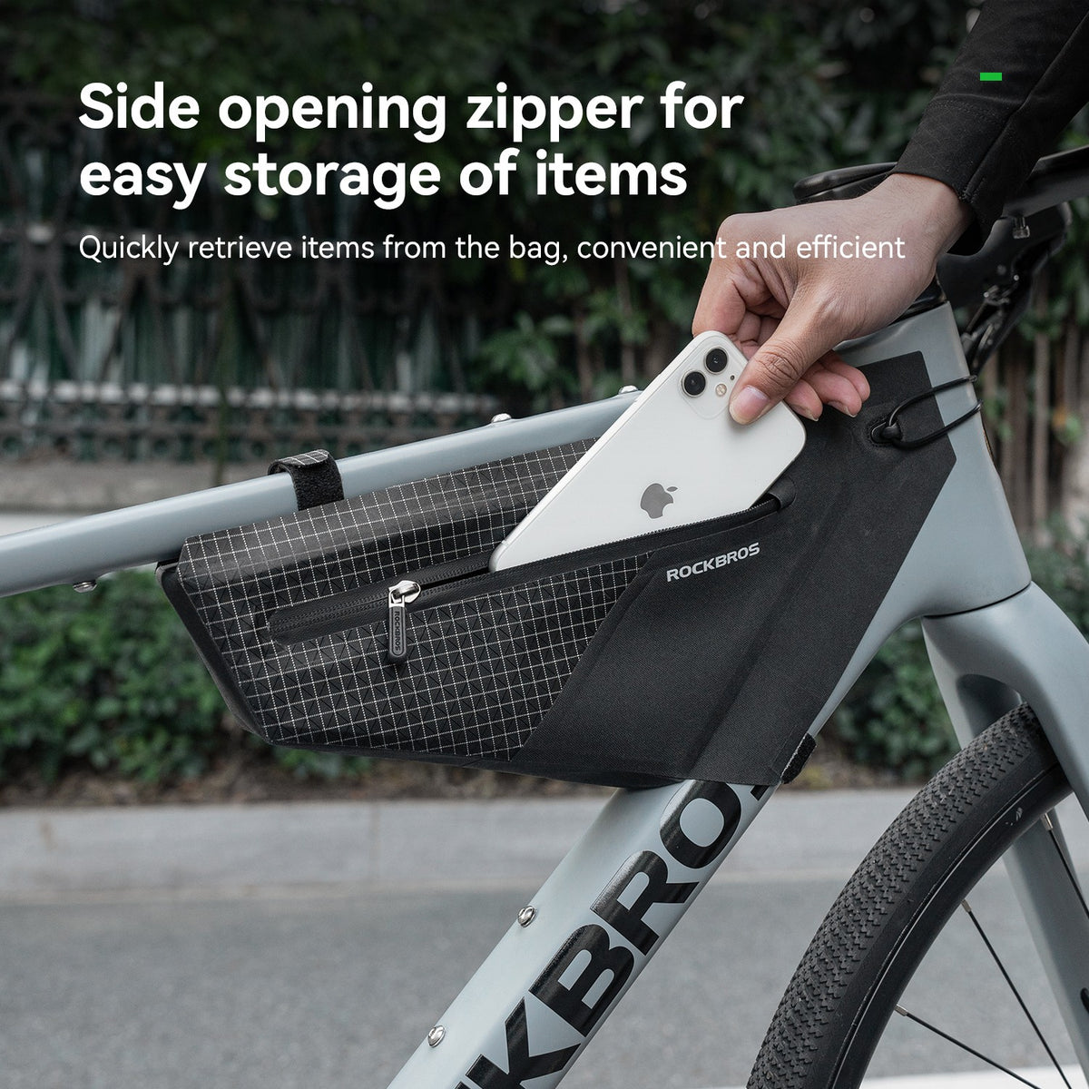 Waterproof Bicycle Frame Bag for Road Gravel MTB - 1.7L Capacity
