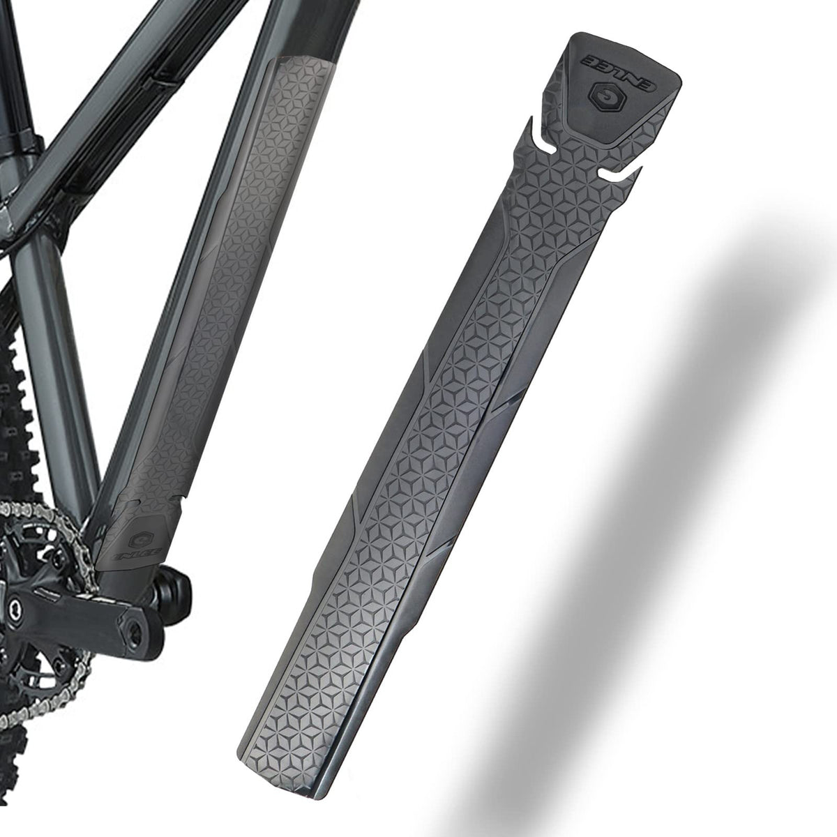 Mountain Bike Frame Protector Tape - Durable Scratch-Resistant Downtube Guard