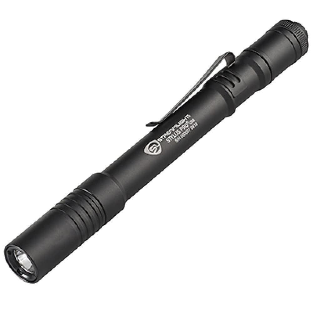 USB Rechargeable LED Penlight 350 Lumens Compact Flashlight with Holster