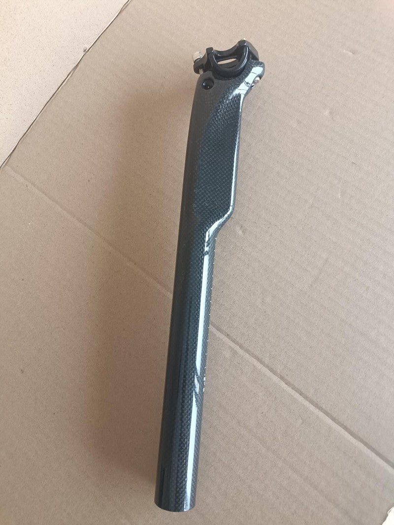 Carbon Fiber Bicycle Seatpost 30.8/30.9mm x 350mm MTB Road Bike Aero Light