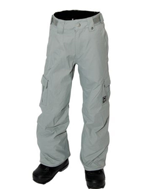 Youth Snowboard Pants with Waterproof & Insulation for Boys Large - Gray