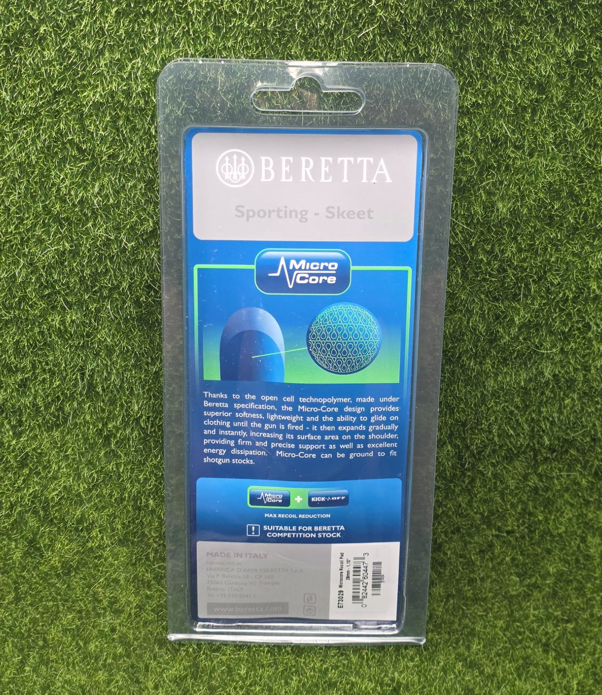 Beretta Micro-Core Skeet & Sporting Rubber Recoil Pad 1.11" Thick