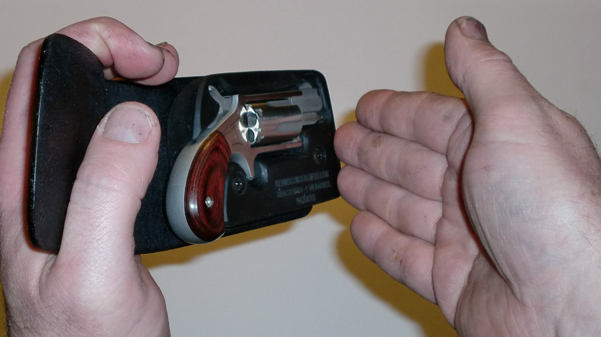 Concealed Wallet Holster for NAA 22MS 1-1/8 Barrel - Right & Left Hand Options