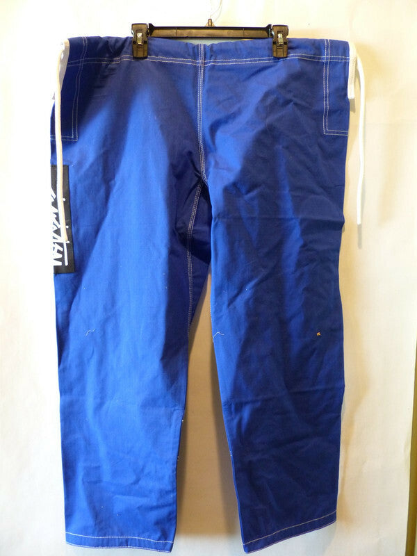 Unisex Brazilian Jiu Jitsu Two-Piece Gi Set Navy Blue Large