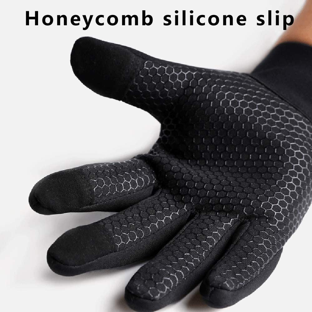 Winter Waterproof Touch Screen Ski Snow Gloves for Men Women - Thermal & Windproof